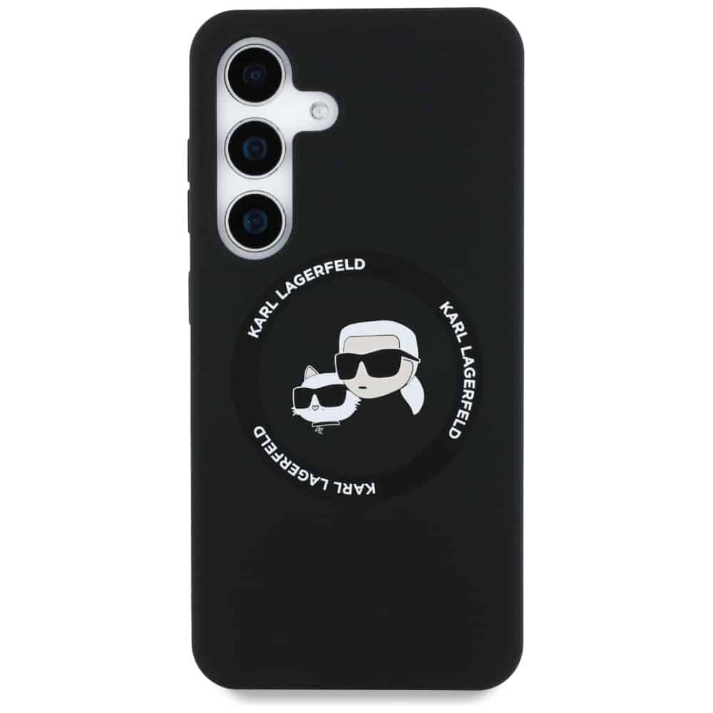 Karl Lagerfeld Silicone - θήκη για Samsung Galaxy S25+ - Μαύρο - Image 3