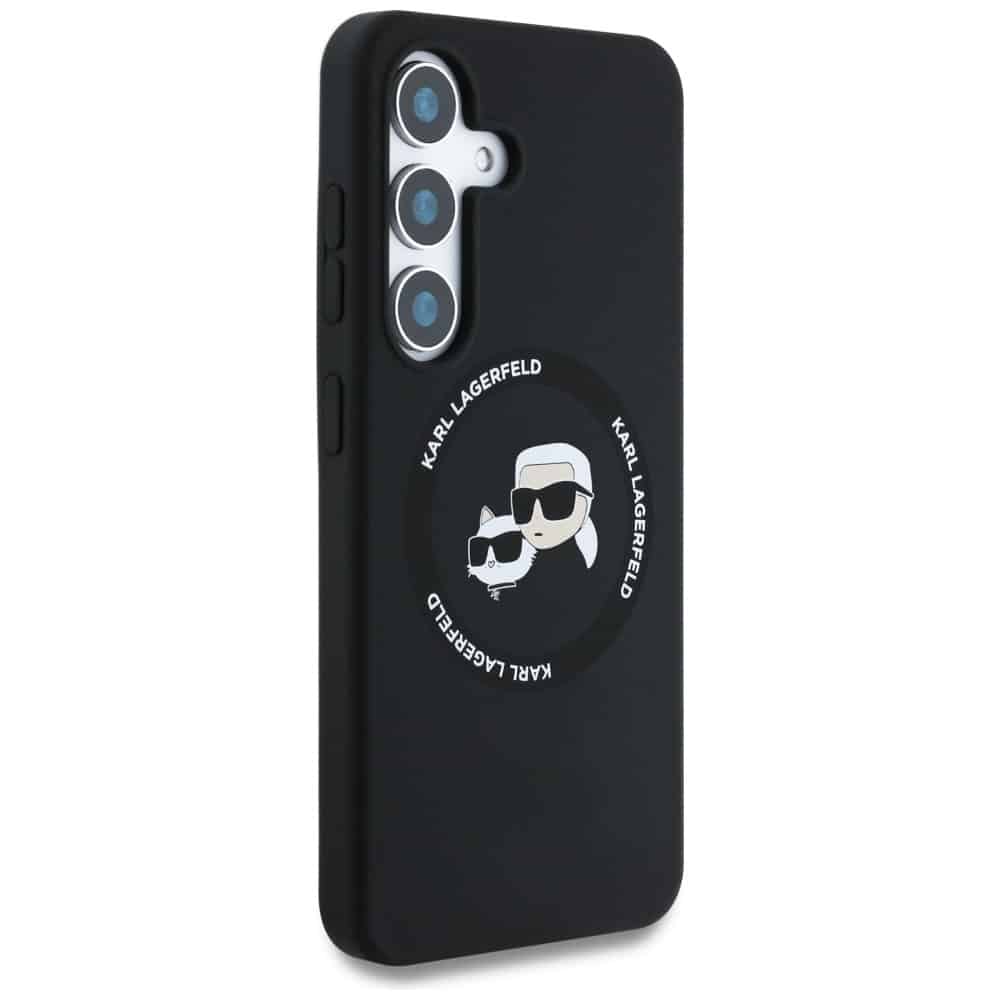 Karl Lagerfeld Silicone - θήκη για Samsung Galaxy S25+ - Μαύρο - Image 4