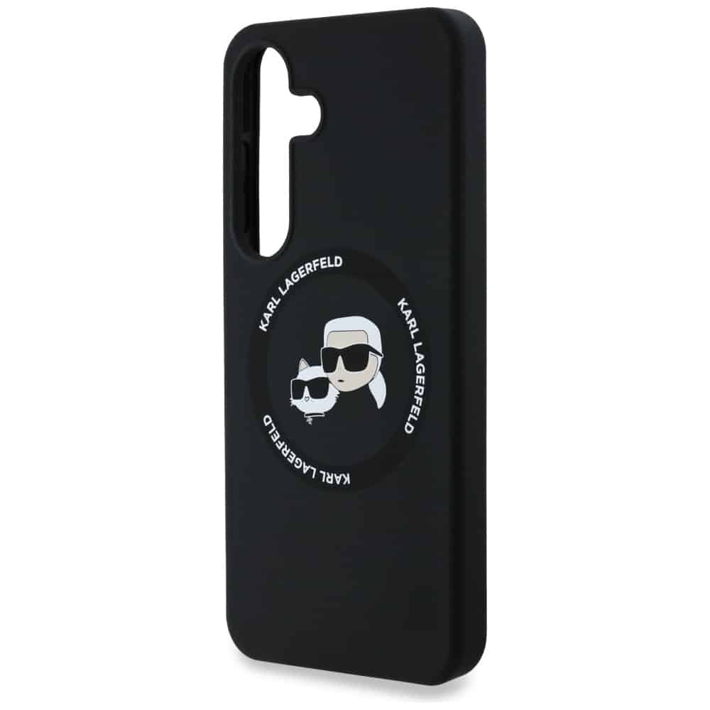 Karl Lagerfeld Silicone - θήκη για Samsung Galaxy S25+ - Μαύρο - Image 6
