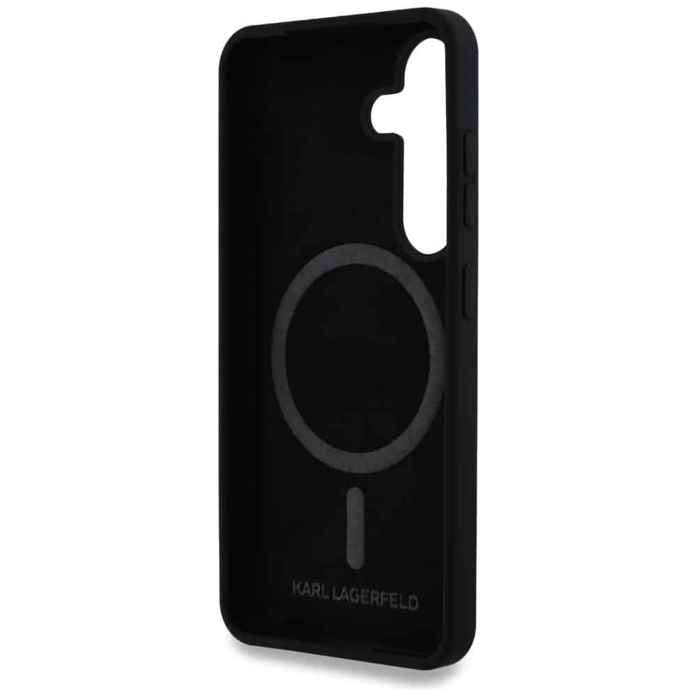 Karl Lagerfeld Silicone - θήκη για Samsung Galaxy S25+ - Μαύρο - Image 7