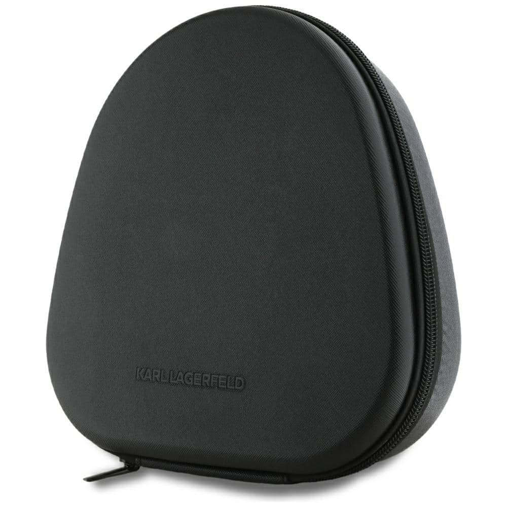 Ακουστικά Karl Lagerfeld Saffiano με επιμήκη ακουστικά Bluetooth ANC On-Ear, μαύρα - Image 5