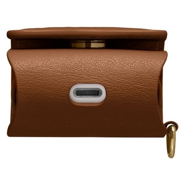 Spigen La Manon AirPods 1/2 Θήκη PUL δέρμα καφέ 074CS26378 - Image 6