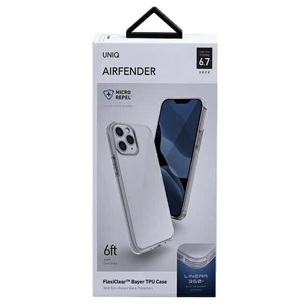 UNIQ Air Fender - θήκη για Apple iPhone 12 Pro Max - Διάφανο - Image 4