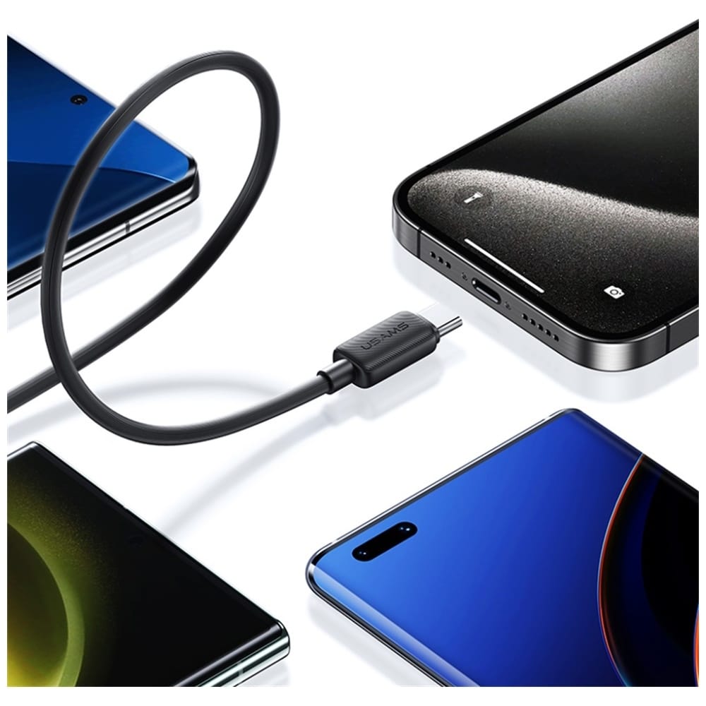 Καλώδιο USB-C σε USB-C USAMS KY Series US-SJ691 60W 1m λευκό - Image 8