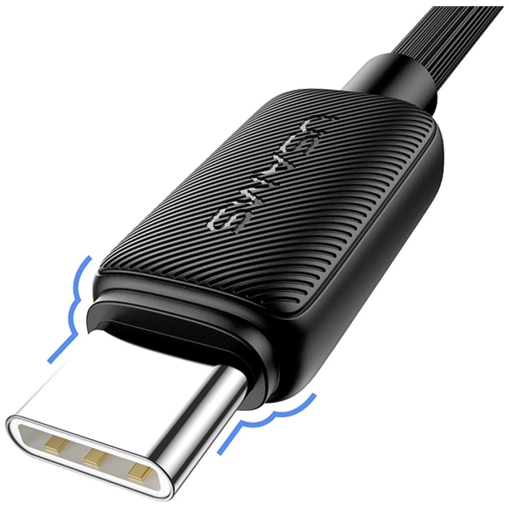 Καλώδιο USB-C σε USB-C USAMS KY Series US-SJ691 60W 1m μαύρο - Image 5