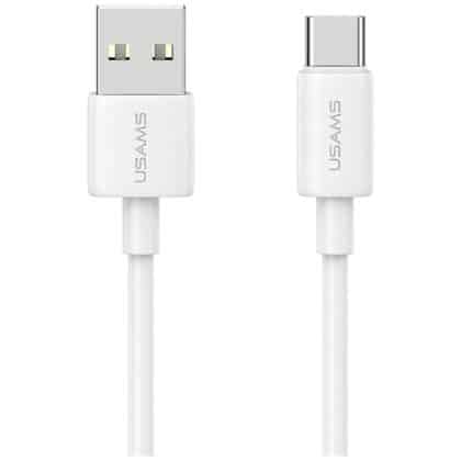 Καλώδιο USAMS YD Series SJ708 18W 3A USB-A σε USB-C 1m Λευκό