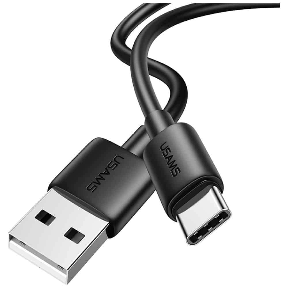 Καλώδιο USAMS YD Series SJ708 18W 3A USB-A σε USB-C 1m Λευκό - Image 2