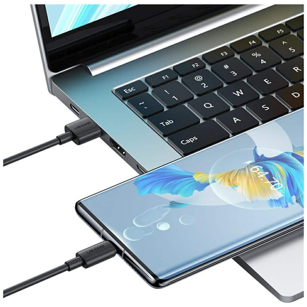 Καλώδιο USAMS YD Series SJ708 18W 3A USB-A σε USB-C 1m Λευκό - Image 8