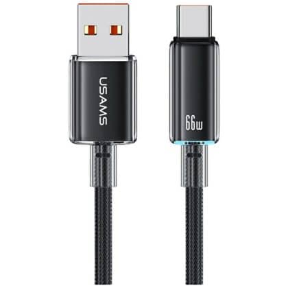 Καλώδιο USB-A σε USB-C 1,2m μαύρο