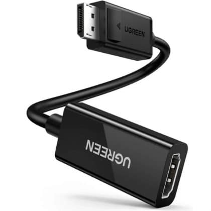 Αντάπτορας βίντεο UGREEN MM137, DisplayPort σε HDMI, 4K, Μαύρο