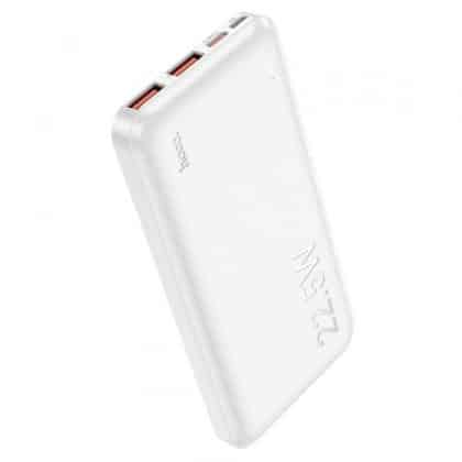 Powerbank Hoco J101, 10000mAh, 22.5W, QC + PD, Λευκό