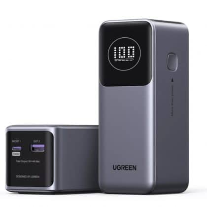 Powerbank UGREEN PB724, 20000mAh, 100W, QC + PD, Γκρι