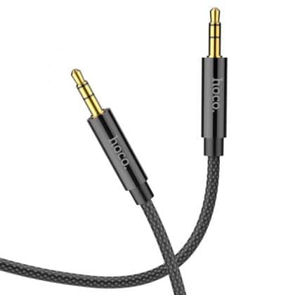 Καλώδιο ήχου 3,5mm σε 3,5mm Hoco UPA19, 2m, μαύρο