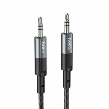 Καλώδιο ήχου 3,5mm σε 3,5mm Hoco UPA23, 1m, Γκρι