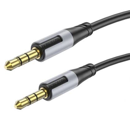 Καλώδιο ήχου 3,5mm σε 3,5mm Borofone BL19 Creator, 1m, μαύρο