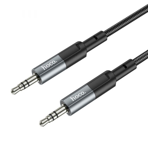 Καλώδιο ήχου 3,5mm σε 3,5mm Hoco UPA23, 1m, Γκρι - Image 3