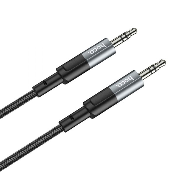 Καλώδιο ήχου 3,5mm σε 3,5mm Hoco UPA23, 1m, Γκρι - Image 4
