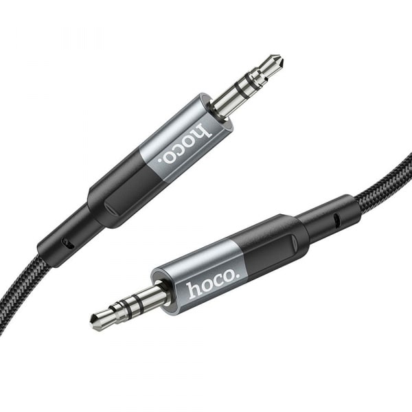 Καλώδιο ήχου 3,5mm σε 3,5mm Hoco UPA23, 1m, Γκρι - Image 5