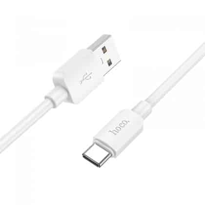 Καλώδιο USB-A σε USB-C Hoco X96, 27W, 1m, Λευκό