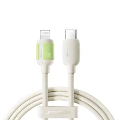 Καλώδιο USB-C σε Lightning Joyroom S-A53, 30W, 3A, 1,2m, Μπεζ