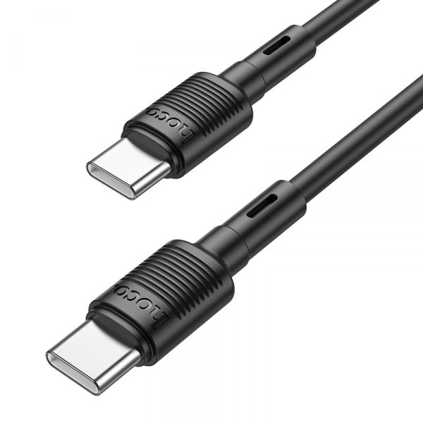 Καλώδιο USB-C σε USB-C Hoco X83 Victory, 60W, 3A, 1m, Μαύρο - Image 2