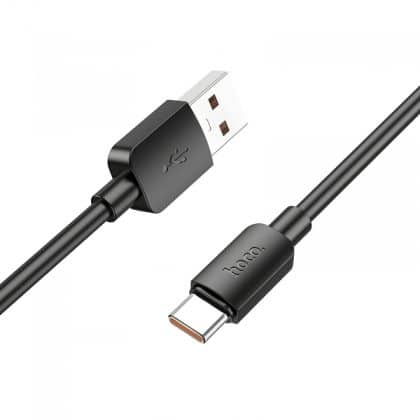 Καλώδιο USB-A σε USB-C Hoco X96, 100W, 5A, 1m, Μαύρο