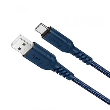 Καλώδιο USB-A σε USB-C Hoco X59 Victory, 18W, 2A, 1m, Μπλε