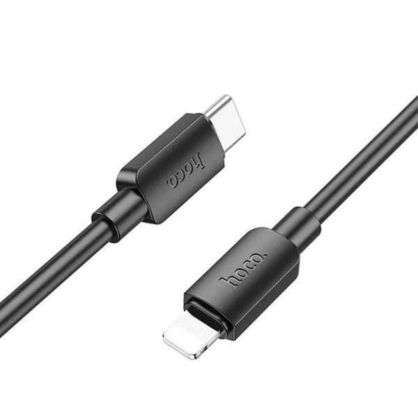 Καλώδιο USB-C σε Lightning Hoco X96, 20W, 2.4A, 1m, Μαύρο - Image 2