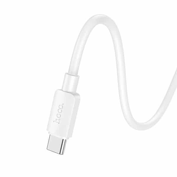 Καλώδιο USB-C σε USB-C Hoco X96, 100W, 5A, 1m, Λευκό - Image 2
