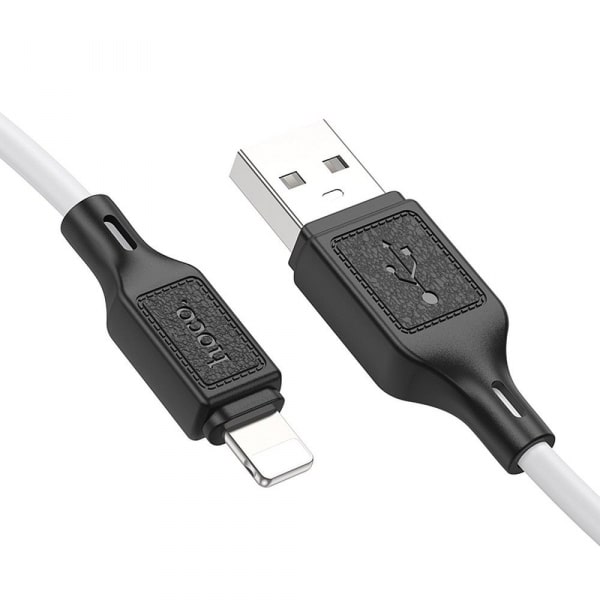 Καλώδιο USB-A σε Lightning Hoco X90, 18W, 2A, 1m, Λευκό - Image 2
