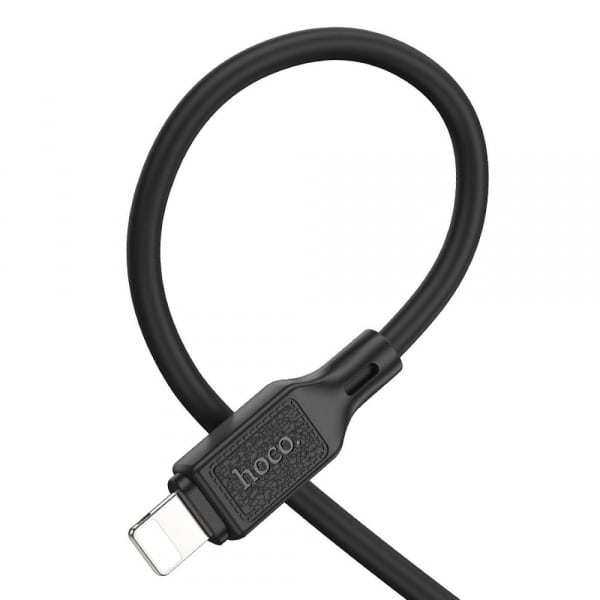Καλώδιο USB-A σε Lightning Hoco X90, 18W, 2A, 1m, Μαύρο - Image 2