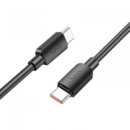 Καλώδιο USB-C σε USB-C Hoco X96, 100W, 5A, 1m, Μαύρο