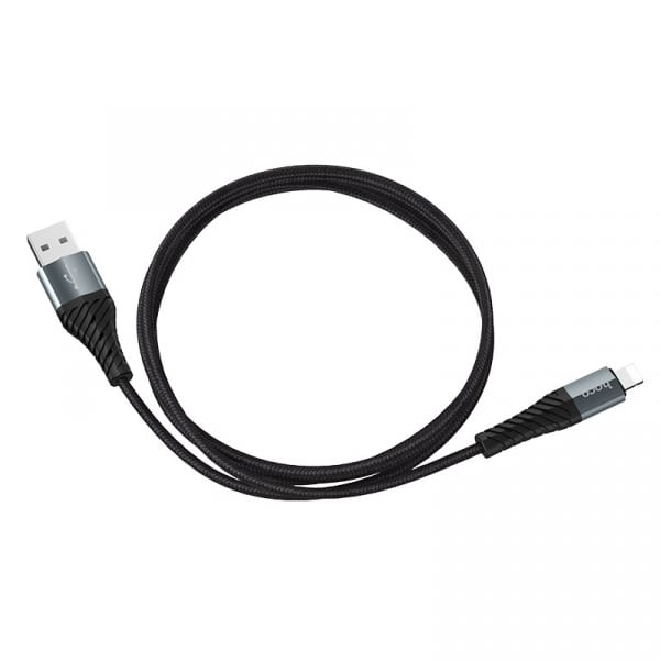 Καλώδιο USB-A σε Lightning Hoco X38 Cool, 18W, 2A, 1m, Μαύρο - Image 3