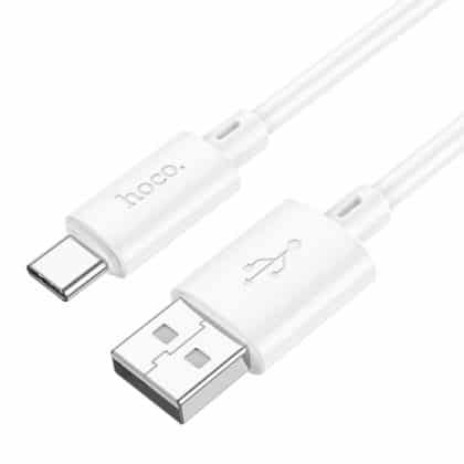 Καλώδιο USB-A σε USB-C Hoco X88, 18W, 3A, 1m, Λευκό