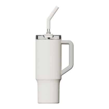 Xiaomi Straw Mug – Θερμός 1L με Καλαμάκι - Λευκό
