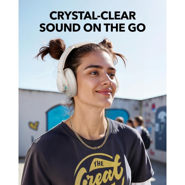 Handsfree Bluetooth Multipoint Anker Q11i, Λευκό A3005G21 - Image 2