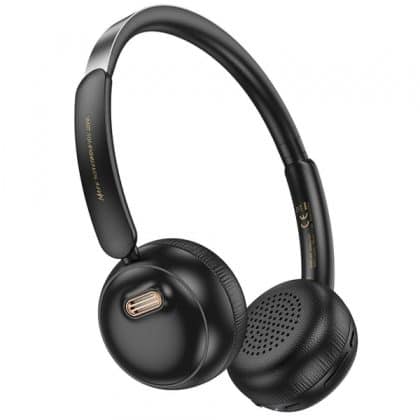 Bluetooth handsfree Hoco W62, Μαύρο