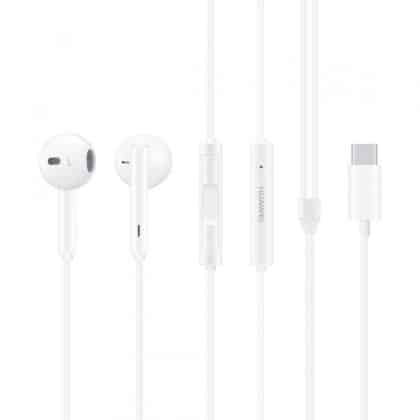 Ακουστικά USB-C Huawei CM33, Λευκό 22040347 (χονδρική συσκευασία)