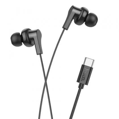 Ακουστικά USB-C Hoco M114, Μαύρο