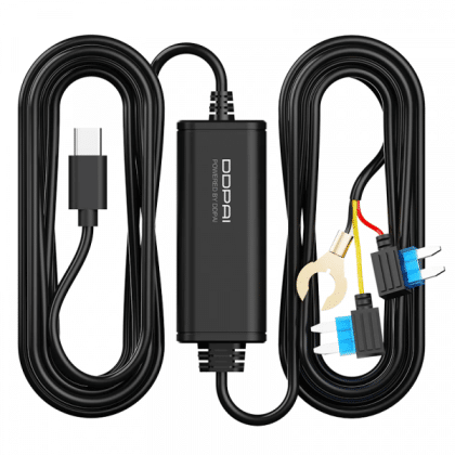 DDPAI - Κιτ Σύνδεσης για Dash Cam MINI2X / N1 Dual / N2 Dual / N5 Dual / Z50 Pro / Z60 / Z60 Pro - Μαύρο