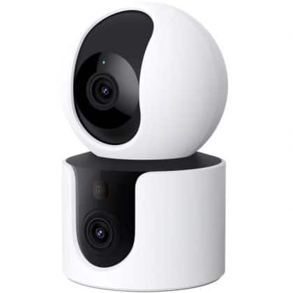 Κάμερα ασφαλείας σπιτιού Xiaomi C300 Dual, Wi-Fi, 2K, Εσωτερική, Λευκή