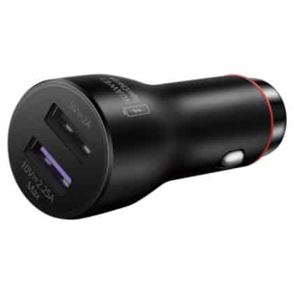 Φορτιστής Αυτοκινήτου Huawei CP36, 22,5W, 2,25A, 2 x USB-A, με καλώδιο USB-C, Σκούρο Γκρι 55034029