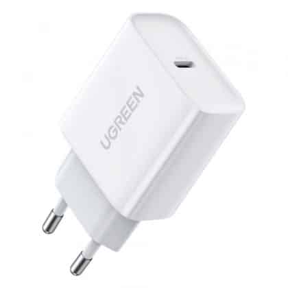 Φορτιστής τοίχου Ugreen CD137, 18W, 3A, 1 x USB-C, Λευκό