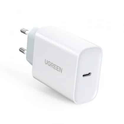 Φορτιστής τοίχου Ugreen CD127, 30W, 3A, 1 x USB-C, Λευκό