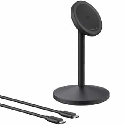 Ασύρματος φορτιστής Anker MagGo Stand, 15W, 1.67A, Μαύρο A25X1H11