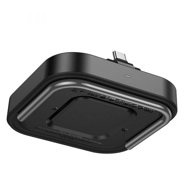 Ασύρματος φορτιστής Hoco CQ16A 3 σε 1, 15W, 1.67A, Μαύρο - Image 3