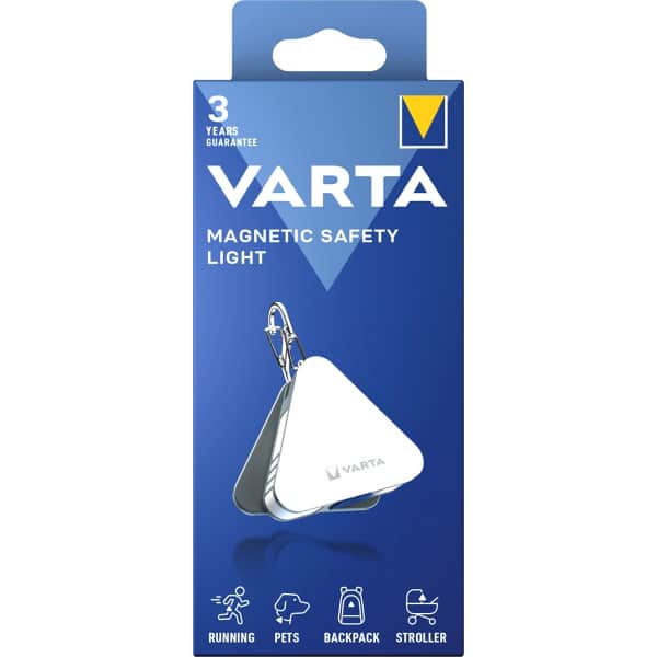 Μαγνητικό φωτιστικό ασφαλείας Varta, 25lm, λευκό - Image 2