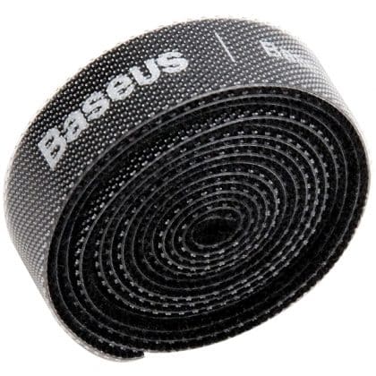 Οργάνωση καλωδίων με ταινία Velcro Baseus Circle, 0,5m, μαύρο