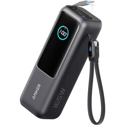 Powerbank Anker, 25000mAh, 165W, QC + PD, Γκρι