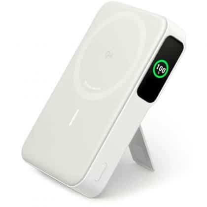 Powerbank Anker MagGo, 10000mAh, 27W, PD + FQI, Λευκό A1654G21